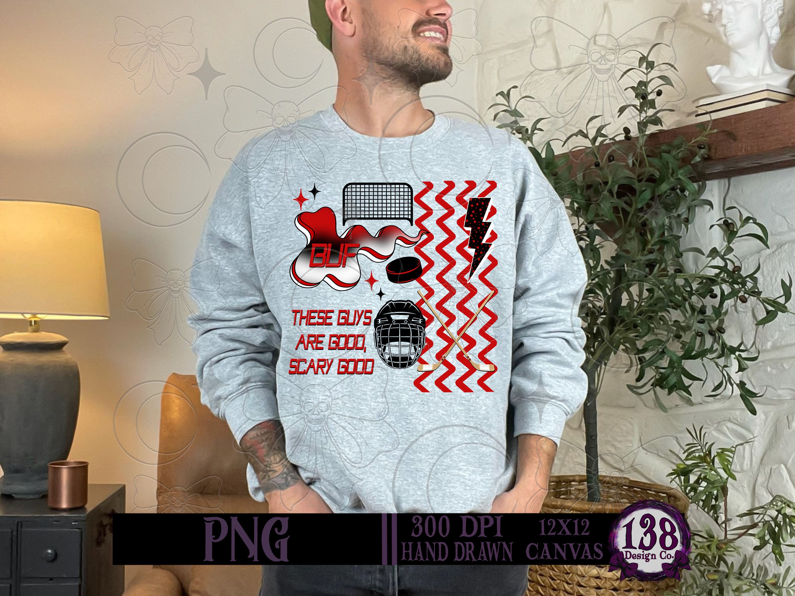 Buffalo Hockey Bundle : PNG