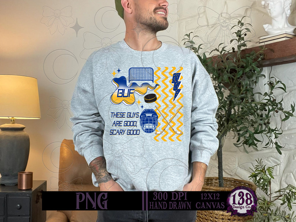 Buffalo Hockey Bundle : PNG
