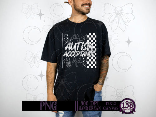 Autism Acceptance : PNG