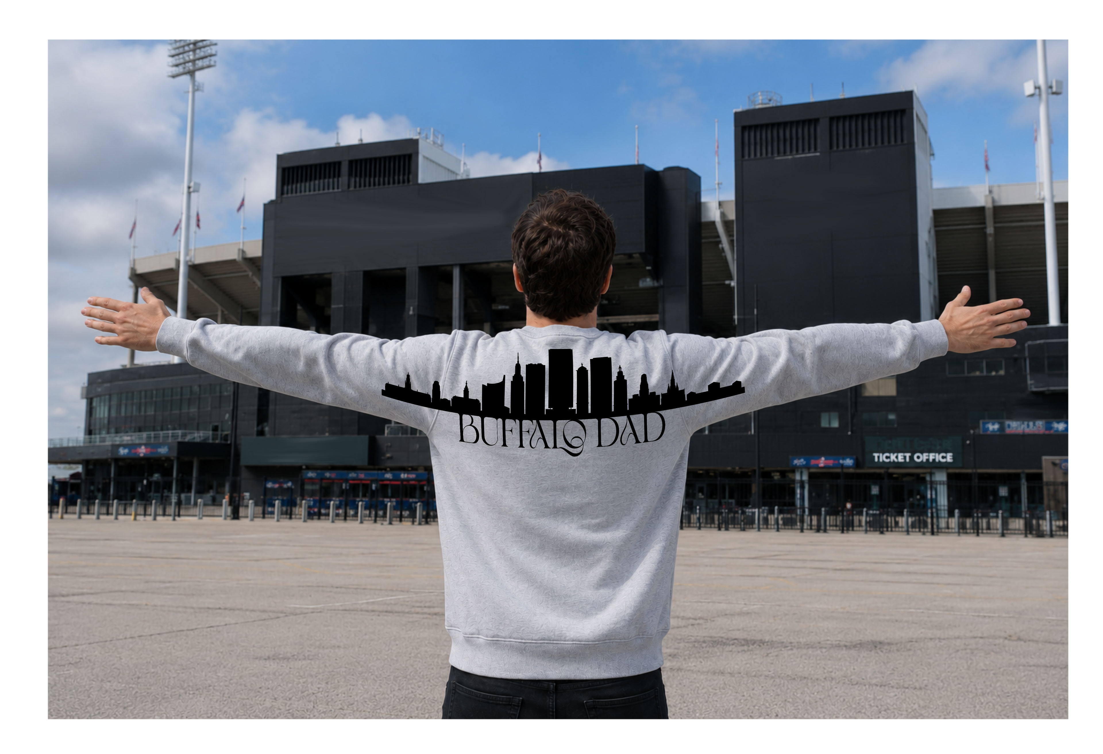 Buffalo Dad : PNG