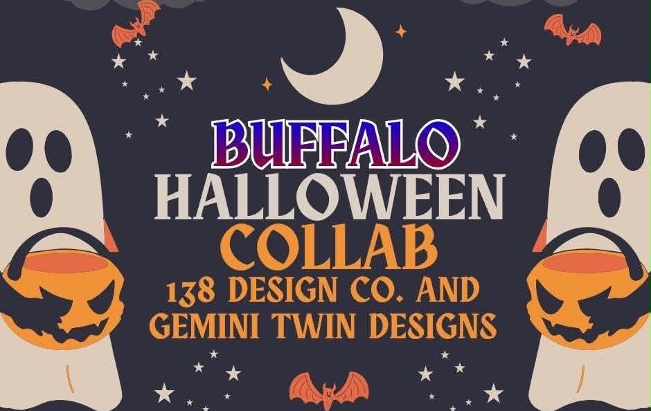 Gemini Twin Designs/138 Design Co. Buffalo Halloween: PNG