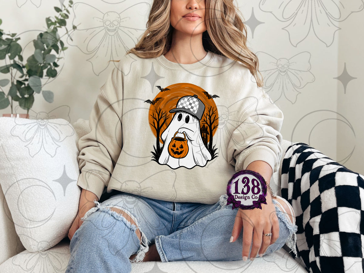 Ghost In Hat : PNG