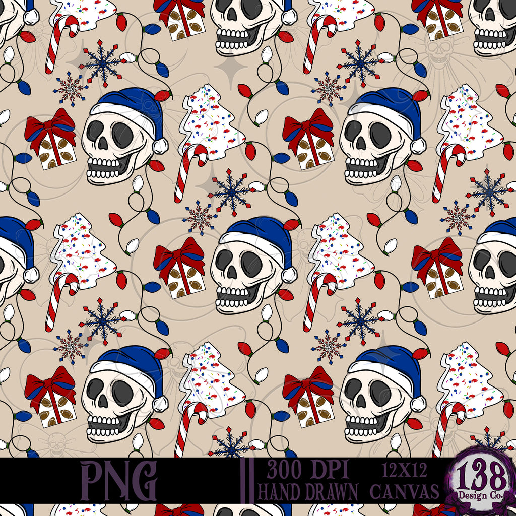 Dead Inside Buffalo Plays on Christmas: PNG bundle