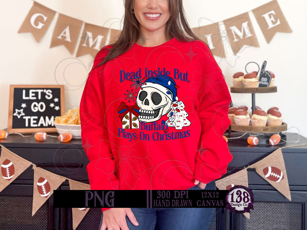 Dead Inside Buffalo Plays on Christmas: PNG