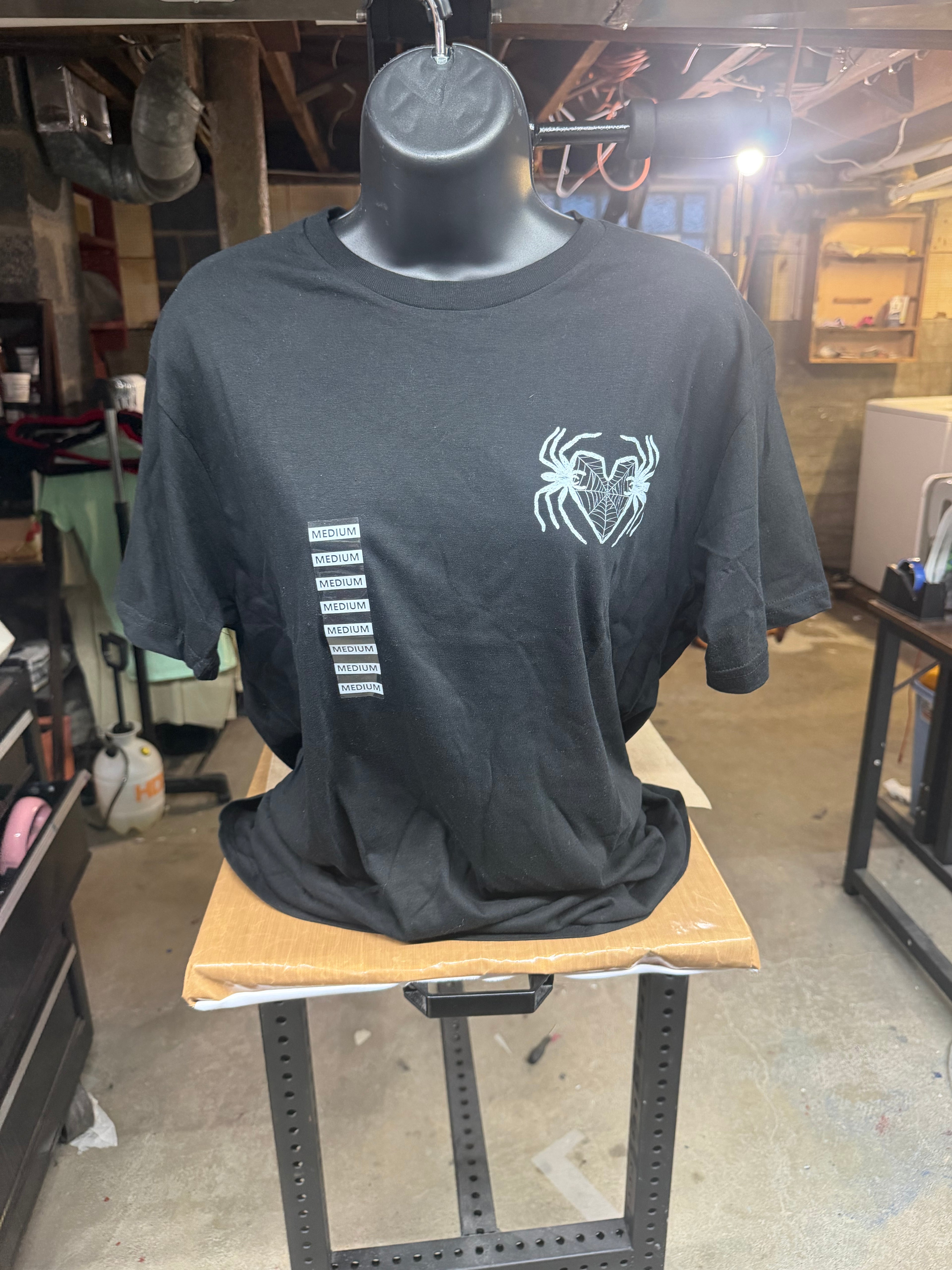 Spider Heart Pocket (Ready to Ship)