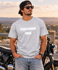Men | Ash Gray | Golden Hour Mock Up  : PNG