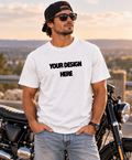 Men | White | Golden Hour Mock Up  : PNG