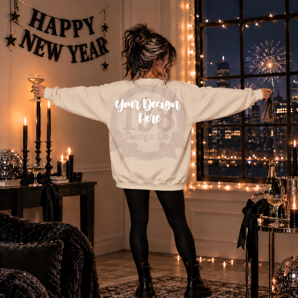 Natural Back | NYE | Mock Up : PNG